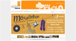 Desktop Screenshot of centrohistorico.cm-palmela.pt