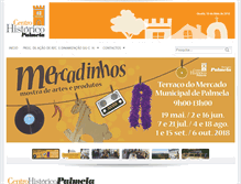 Tablet Screenshot of centrohistorico.cm-palmela.pt